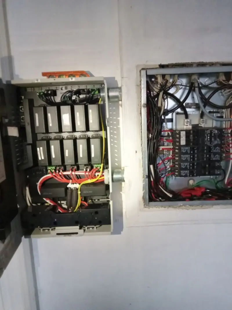 Electrical panel upgrade completed for Ring Doorbell Installation in Bosque Farms